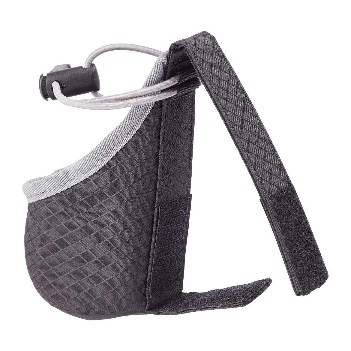 K-Tek KSBCH1 Stingray Boom Cup Holder: the cup with its attachment strap opened out.