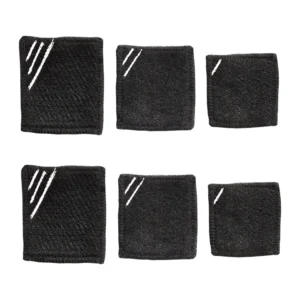 K-Tek KSHBPC Stingray HeatBlock Pieces (Set of 6): the six pieces laid out in two rows of three sizes.