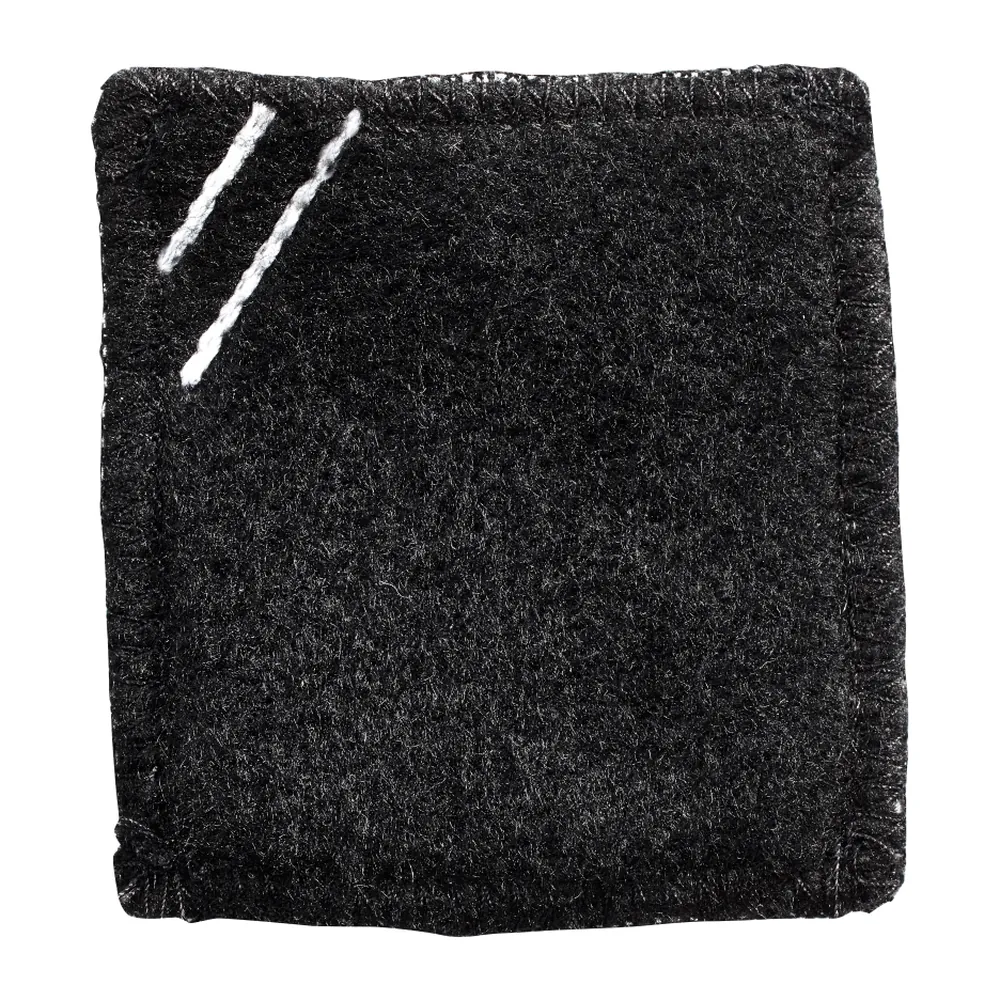 K-Tek KSHBPC Stingray HeatBlock Pieces (Set of 6): one piece with two white stripes, close up.