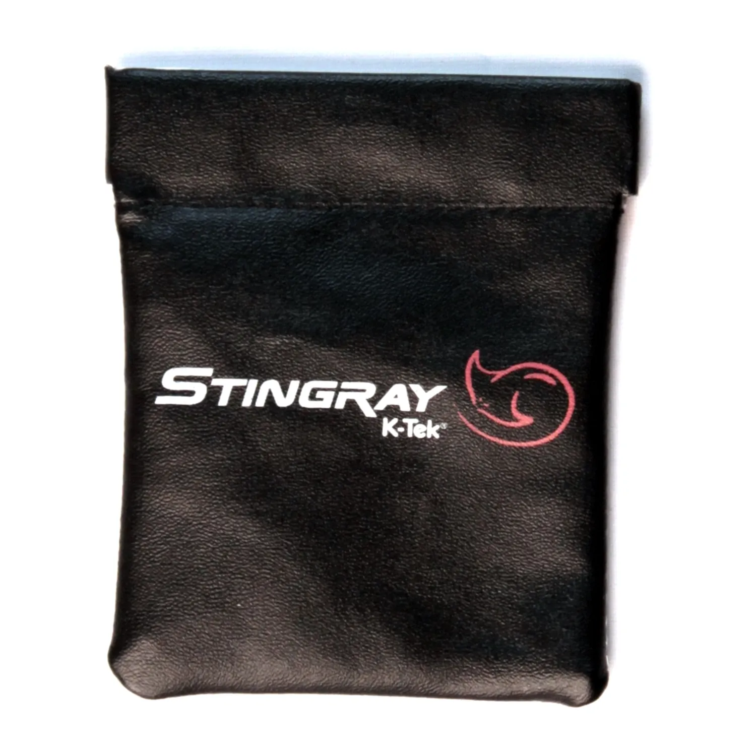K-Tek KSLP1 Stingray Lav Pouch (Set of 3): one black pouch with the Stingray logo.