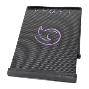 K-Tek KSTGKP Stingray Kickstand for Mixer Bags (Purple): the kickstand panel from the front, with the purple Stingray logo.