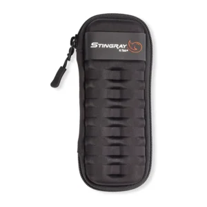 K-Tek KSTMCS Stingray Shotgun Microphone Case - Small: the case closed, standing upright.