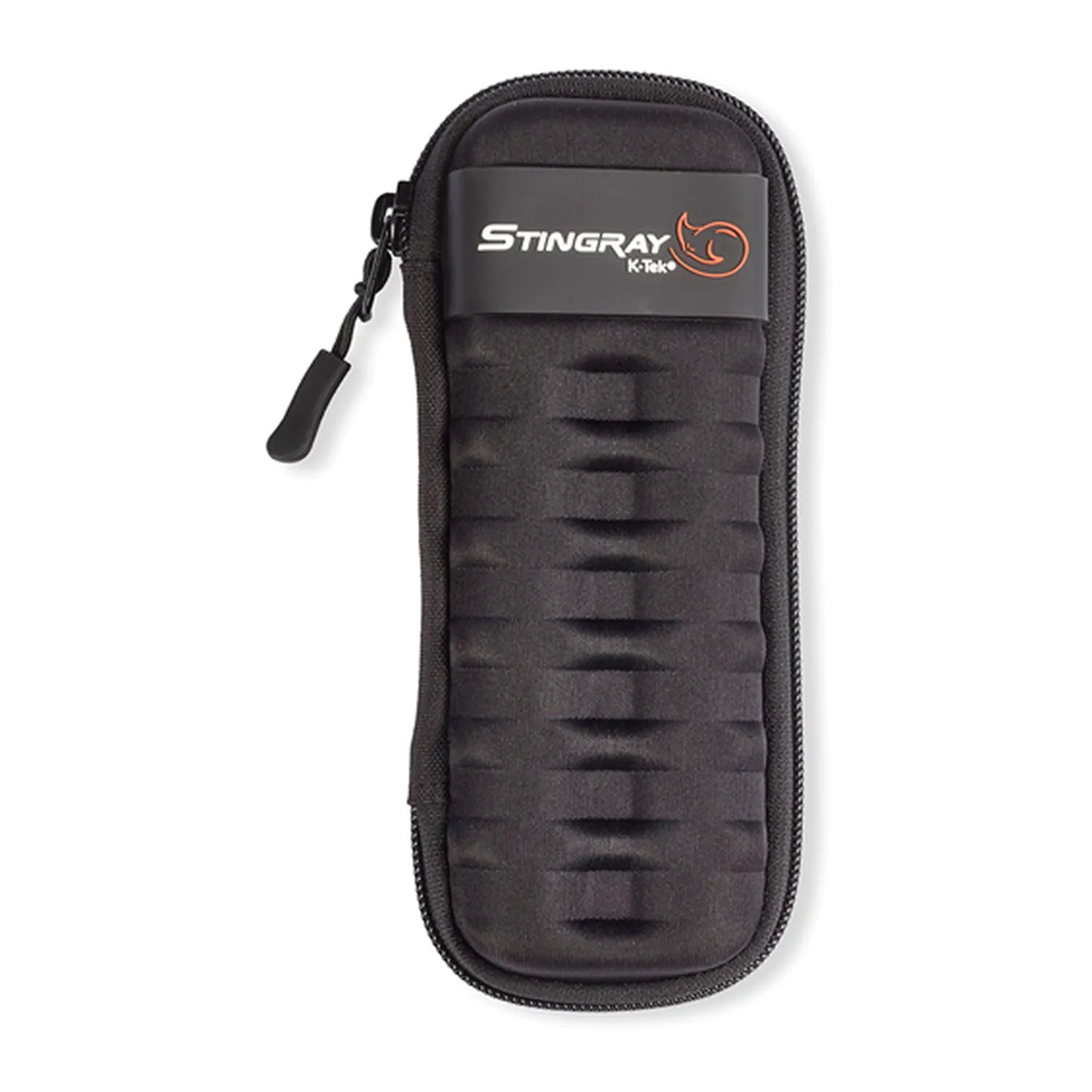 K-Tek KSTMCS Stingray Shotgun Microphone Case - Small: the case closed, standing upright.