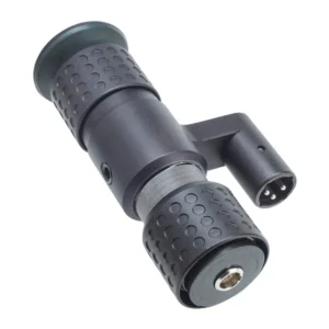 K-Tek KTA2B Sidekick Transmitter Adapter for Klassic Boom Poles: the adapter, showing its male XLR and rubber bottom.