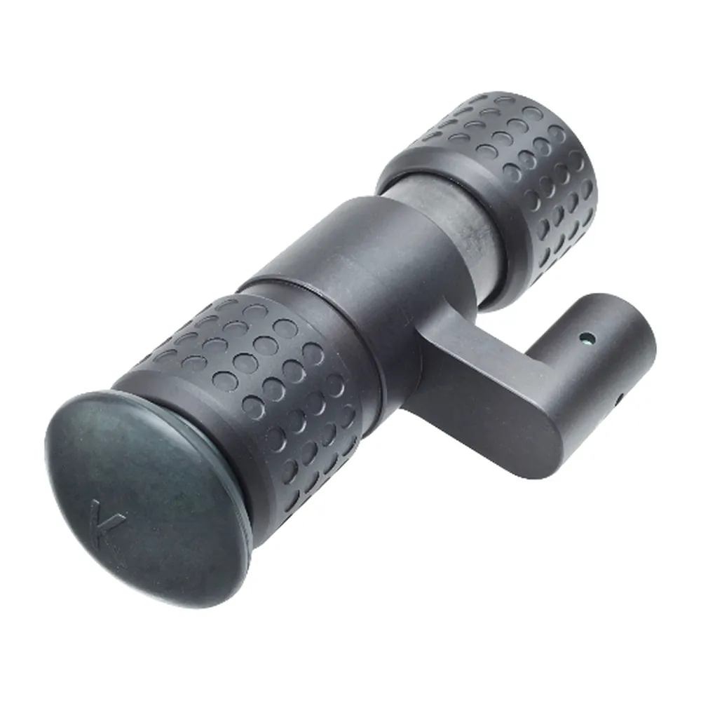 K-Tek KTA2B Sidekick Transmitter Adapter for Klassic Boom Poles: the adapter from the bottom, at an angle.
