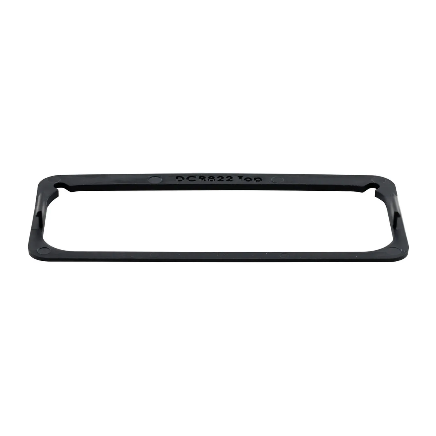 Lectrosonics 36022 BAGFRAME Snap-In Bezel for DCR822 Receivers: The black snap-in bezel.