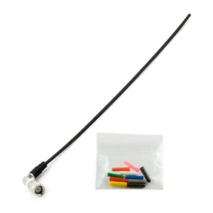 Lectrosonics AMJKIT Jointed Whip Antenna Kit: The jointed whip antenna beside a bag of color caps.
