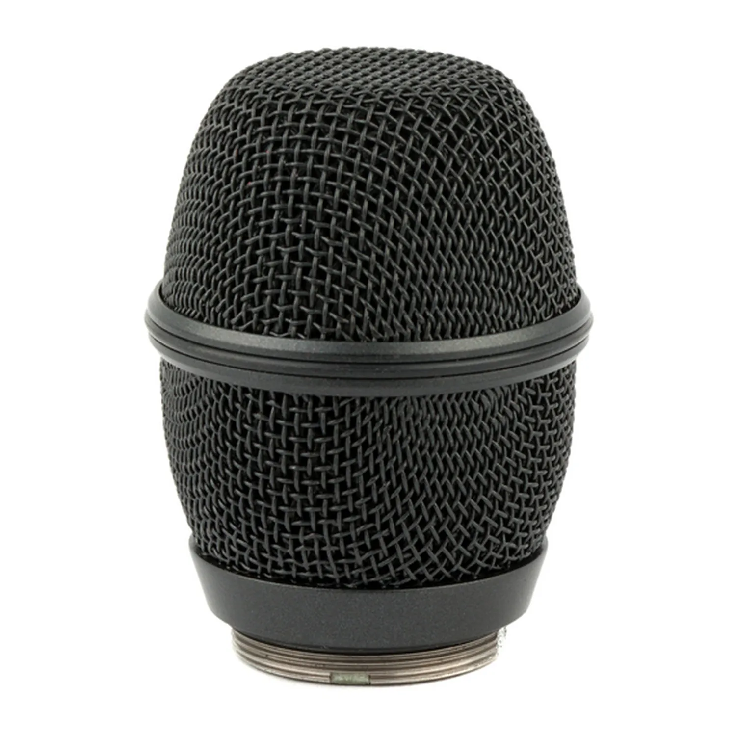 Lectrosonics HHC Cardioid Capsule for Handheld Transmitters: The capsule with its black mesh grille and threaded base.