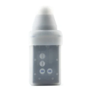 Lectrosonics HMCVR Silicone Cover for HM and DPR Transmitters: The clear cover fitted over a plug-on transmitter.