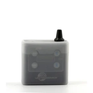 Lectrosonics IFBR1BCVR Silicone Cover for IFBR1B Receivers: The clear silicone cover fitted on an IFBR1B receiver.