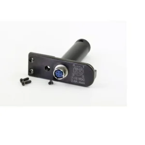 Lectrosonics LTBATELIM-H Hirose Battery Eliminator for LT Transmitters: The battery eliminator with its Hirose 4-pin jack and screws.