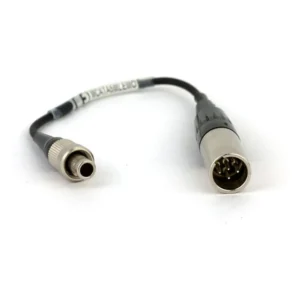 Lectrosonics MCATA5MLEMO TA5F Mic to LEMO Adapter Cable for SSM: The adapter cable with its LEMO plug and TA5M connector.