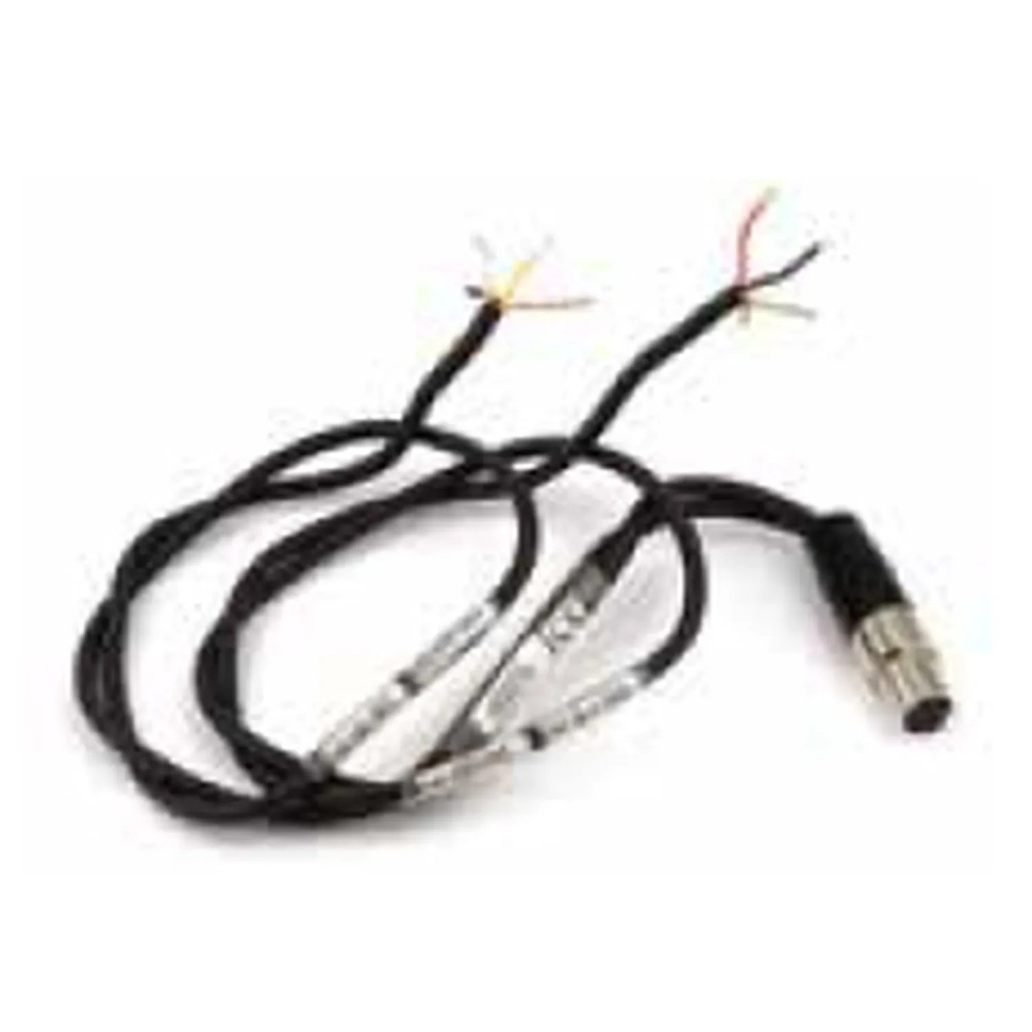 Lectrosonics MCTA6PT Dual Pigtail to TA6F Mic-Level Cable for DCHT: The cable with its TA6F plug and two pigtails.