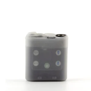 Lectrosonics MTCRCVR Silicone Cover for MTCR and PDR Recorders: The clear silicone cover fitted on an MTCR recorder.