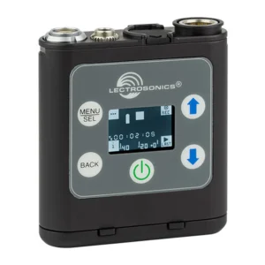 Lectrosonics MTCR Miniature Time Code Recorder: The recorder's keypad and display.