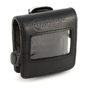 Lectrosonics PSMD Pouch for SMD and SMQV Transmitters: The black pouch with its clear window.