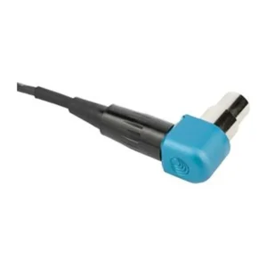 Lectrosonics RATPAC Right-Angle TA Connector Kit: The right-angle connector housing from the side.