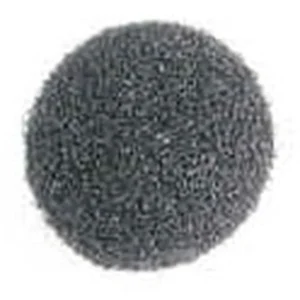 Lectrosonics RK119 Windscreen for M119 and M140 Lavalier Mics: The round windscreen, seen from the front.