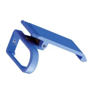 Lectrosonics SMBCDNSL Antenna-Down Spring-Loaded Clip for SM Series: The hinged spring-loaded clip.