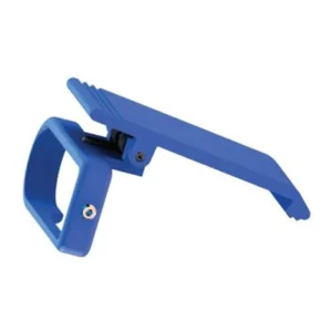 Lectrosonics SMBCUPSL Antenna-Up Spring-Loaded Belt Clip for SM Series: The hinged spring-loaded clip and bracket.