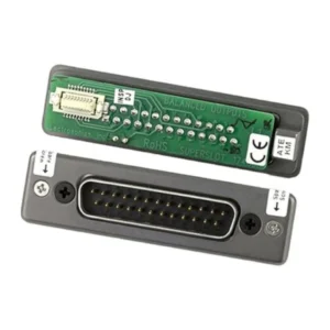 Lectrosonics SRSUPER Unislot Camera Adapter Kit for SR Receivers: The end plate's circuit board and DB25 connector.