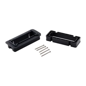 Lectrosonics ZS-BAGFRAME-SR-KIT Mounting Kit for SR Series Receivers: The snap-in bezel, mid-frame mount, and five screws.