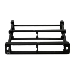 Lectrosonics BAGFRAME Receiver Mounting Frame for Audio Bags: The BAGFRAME2-S, a short two-receiver frame.