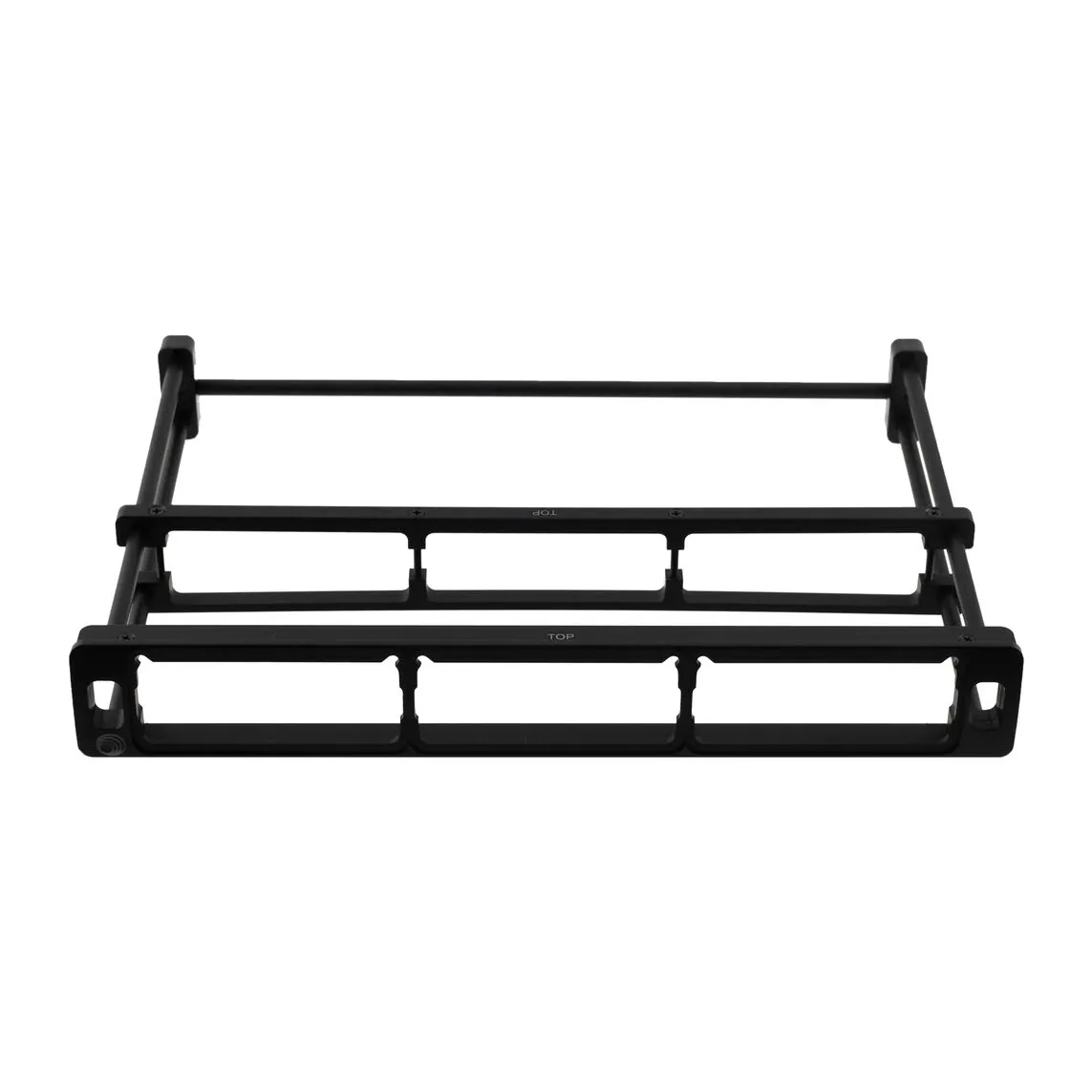 Lectrosonics BAGFRAME Receiver Mounting Frame for Audio Bags: The BAGFRAME3-T, a tall three-receiver frame.