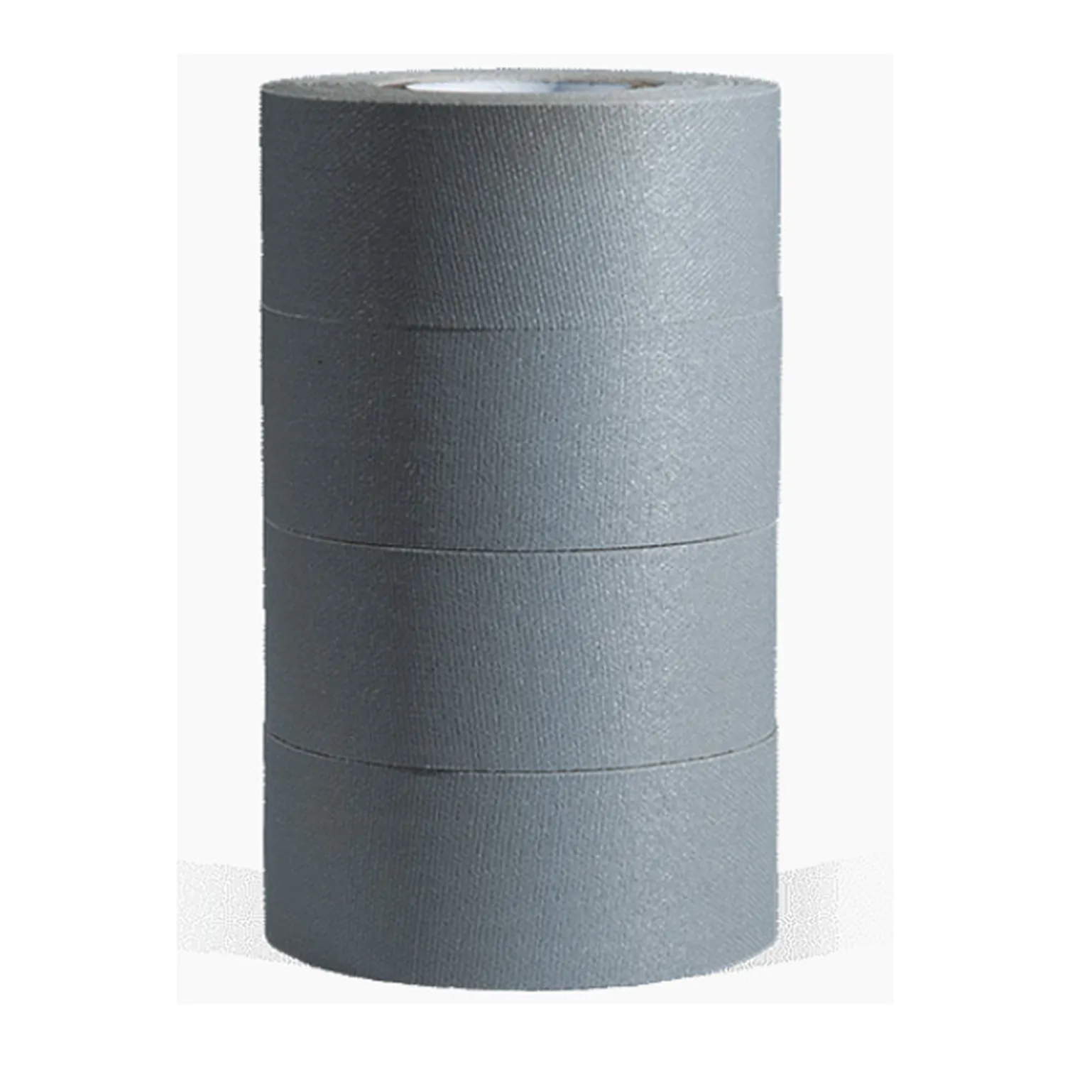 Visual Departures microGAFFER Tape 1 in x 8 yd (Gray, 4-Pack): Four gray rolls of microGAFFER tape stacked.
