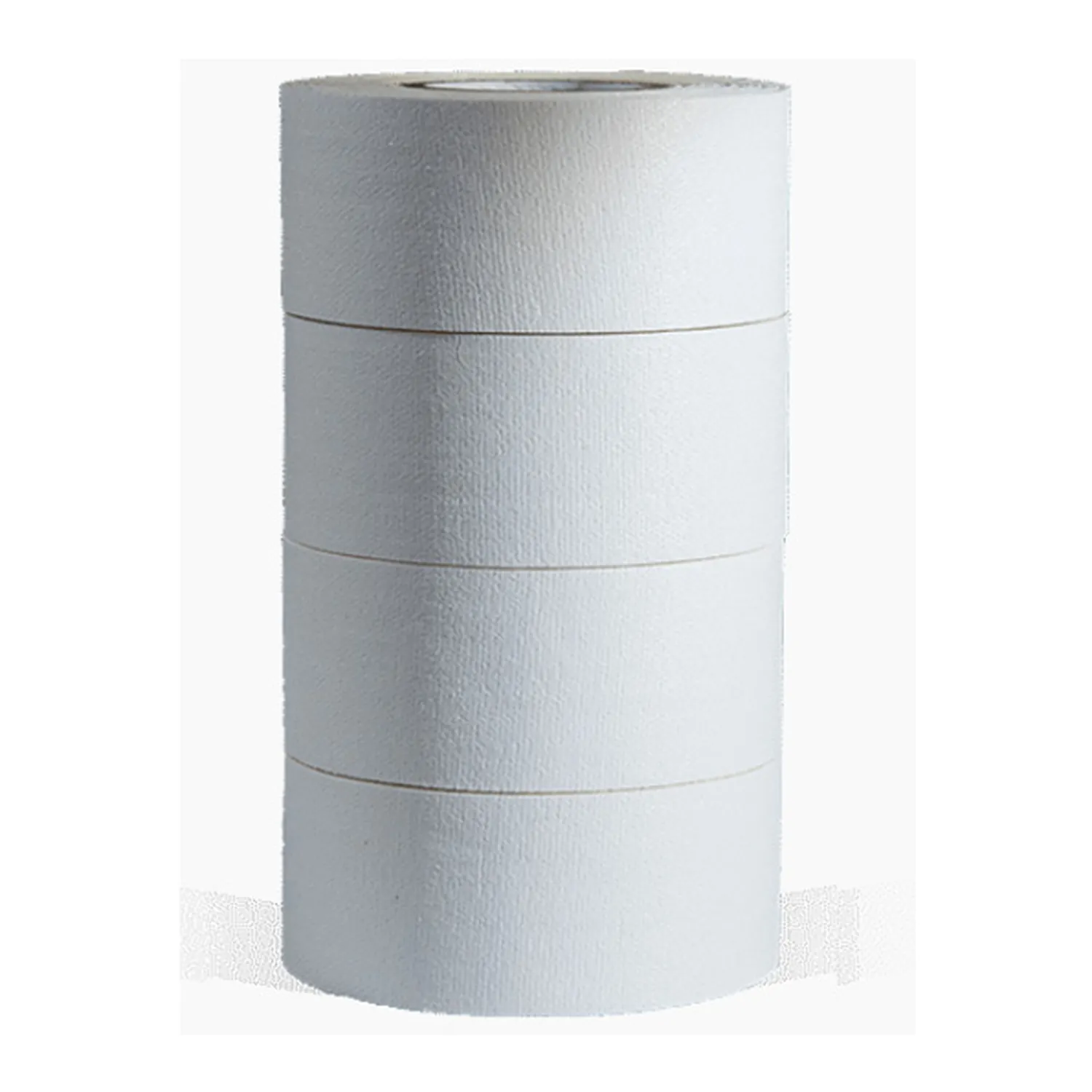 Visual Departures microGAFFER Tape 1 in x 8 yd (White, 4-Pack): Four white rolls of microGAFFER tape stacked.
