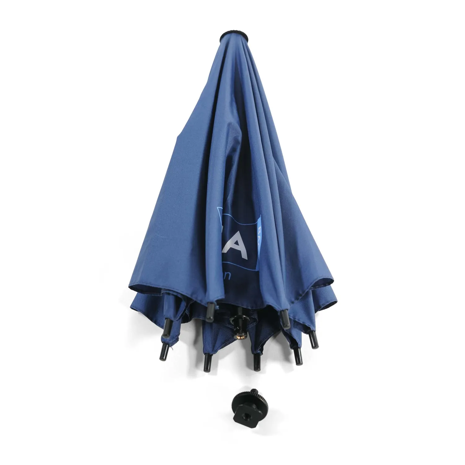 ORCA OR-111 Small Production Umbrella with 1/4-Inch Female Thread: folded.
