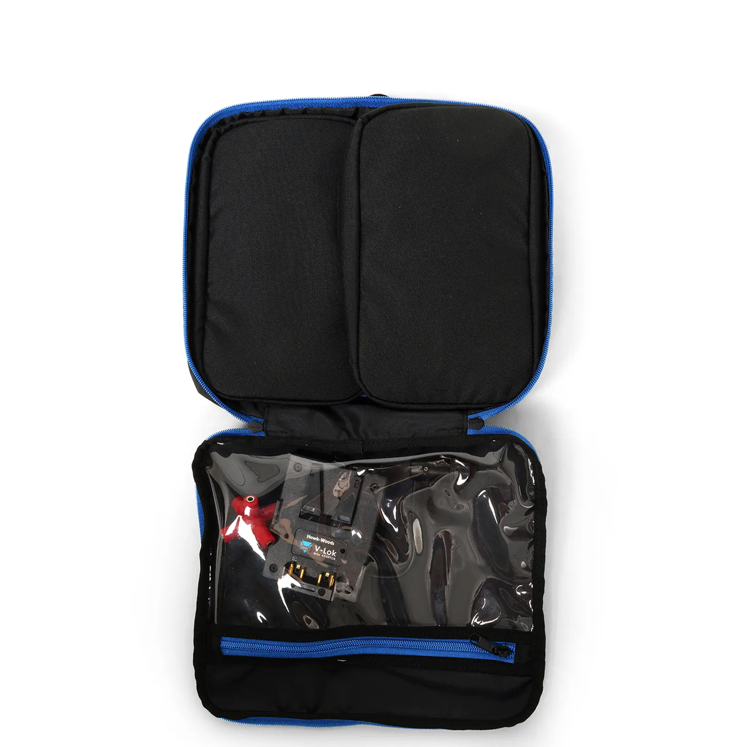 ORCA OR-119 Audio/Video Organizer Pouch: the front opened.