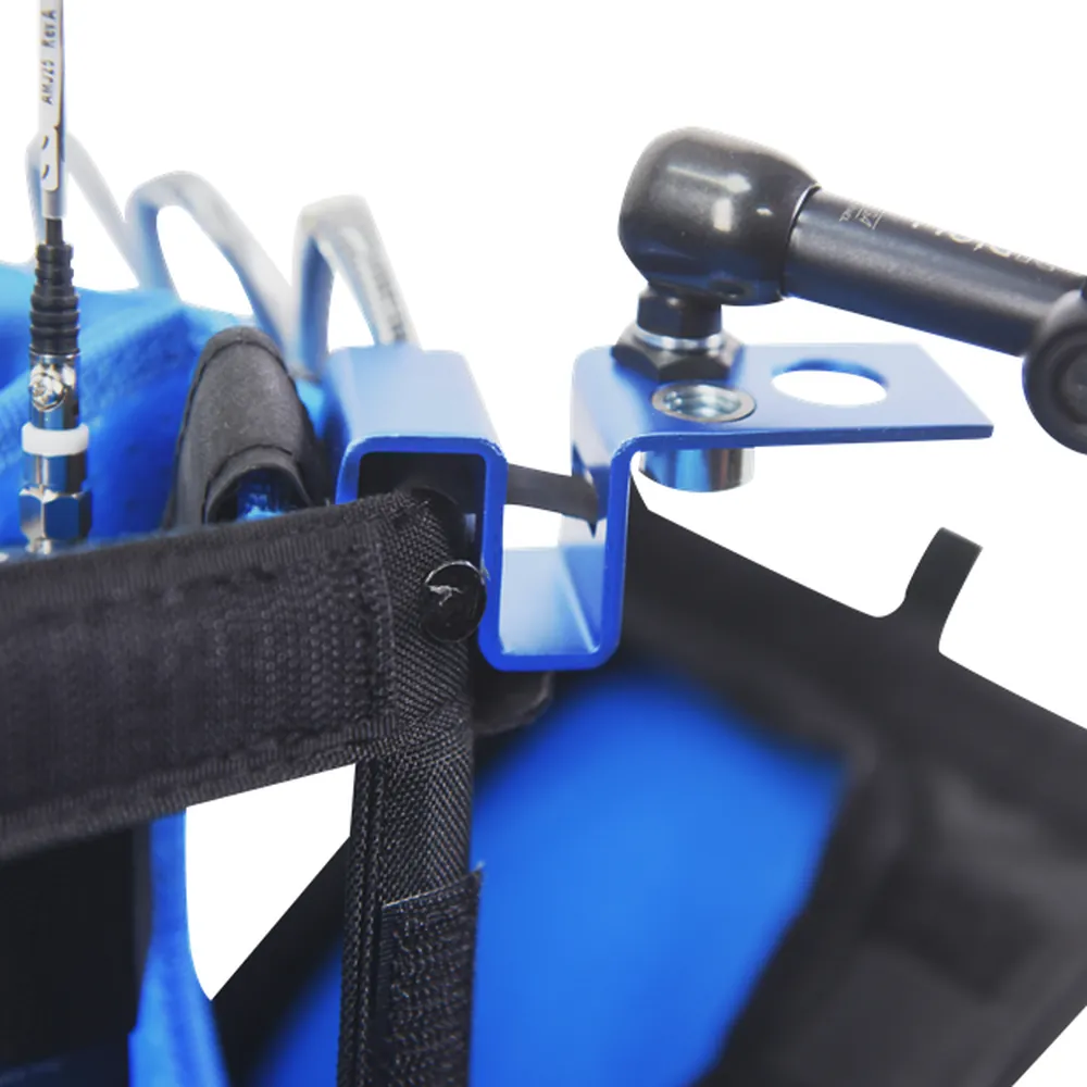 ORCA OR-150 Aluminum Antenna Holder for ORCA Audio Bags: the holder on the bag frame.
