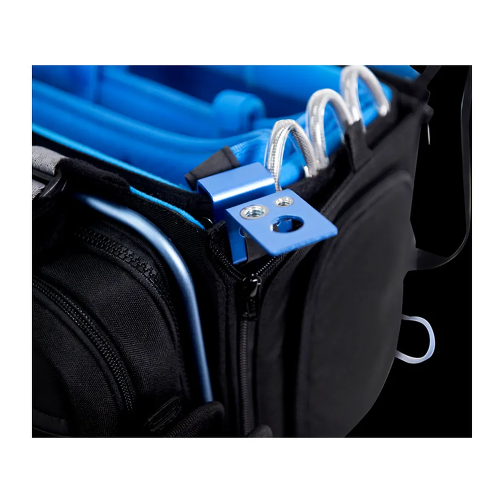 ORCA OR-150 Aluminum Antenna Holder for ORCA Audio Bags: the holder on a bag.
