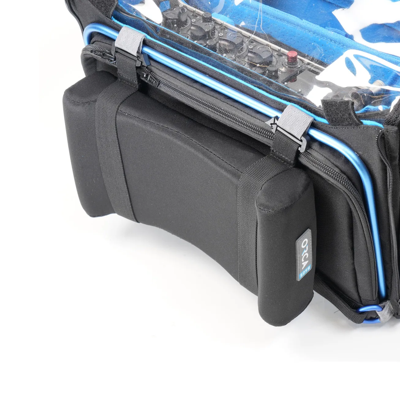 ORCA OR-156 Paddy Arc for ORCA Sound Bags: mounted on an ORCA bag.