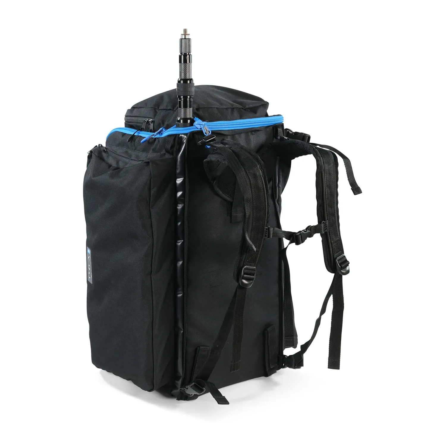 ORCA OR-165 Audio Duffel Bag with Backpack Straps: the backpack straps out.