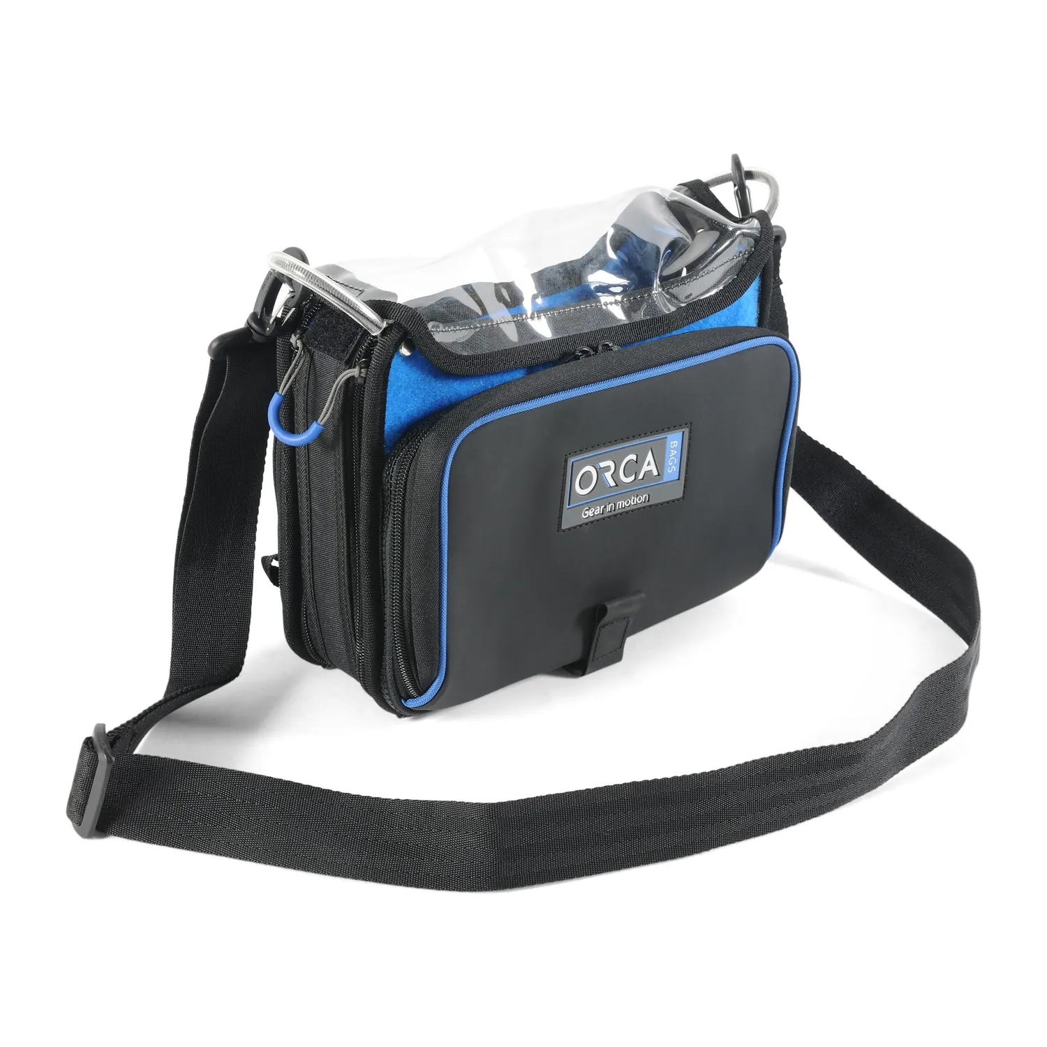 ORCA OR-272 Low Profile Audio Mixer Bag for Zoom F8n and MixPre-10: the bag with its shoulder strap.