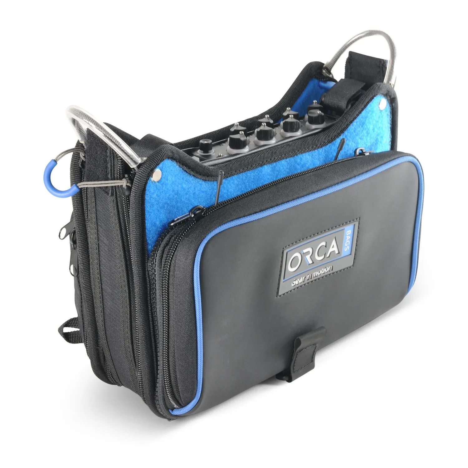 ORCA OR-272 Low Profile Audio Mixer Bag for Zoom F8n and MixPre-10: the front pocket.