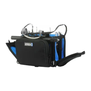 ORCA OR-280 Small Audio Mixer Bag for MixPre: the bag with its side flap open.