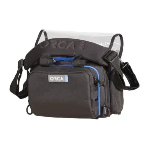 ORCA OR-28 Small Audio Mixer Bag for Zoom F8 and MixPre-6: the bag with its clear top cover.