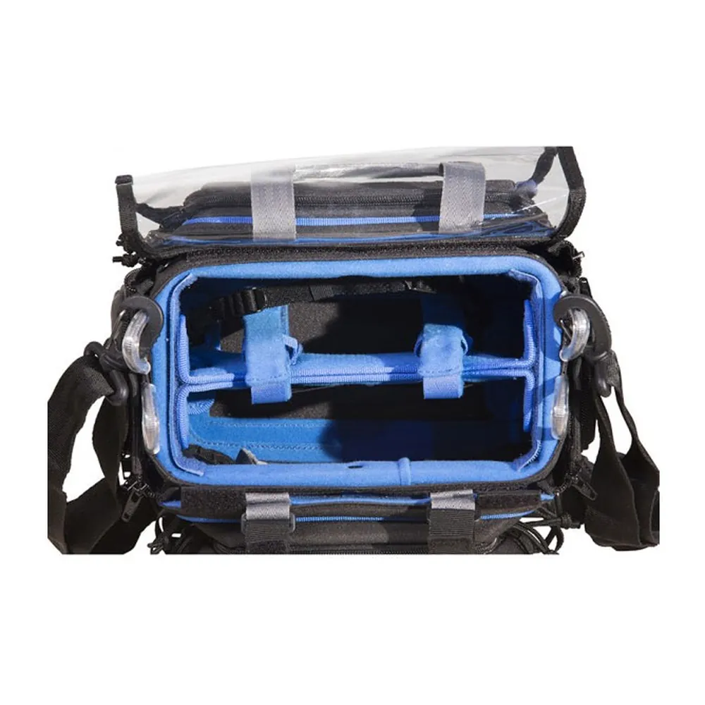 ORCA OR-28 Small Audio Mixer Bag for Zoom F8 and MixPre-6: the empty bag from above.