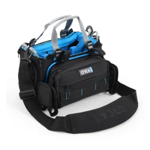 ORCA OR-30 Audio Mixer Bag with Detachable Front Panel: the bag with its clear top cover.