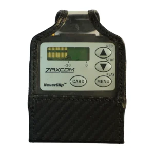 ORCA OR-311 Pouch for Zaxcom TRX-LA Series and ZMT4 Transmitters: the pouch holding a Zaxcom transmitter.