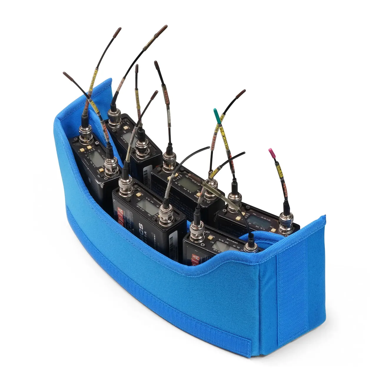 ORCA OR-334 Premium Audio Mixer Bag for Scorpio and Deva 24: the front pouch with receivers.