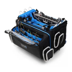 ORCA OR-334 Premium Audio Mixer Bag for Scorpio and Deva 24: loaded with a Scorpio.