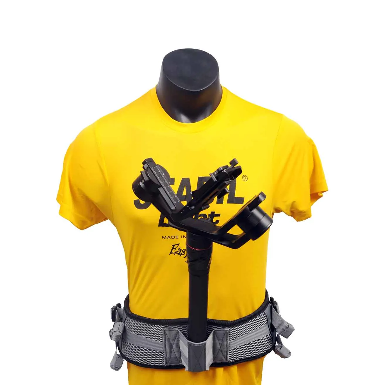 ORCA OR-370 Advanced Audio Waist Belt: holding a gimbal.
