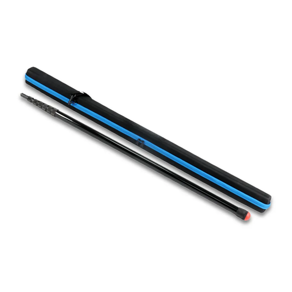 ORCA OR-436 Hard Shell Boom Pole Case (Extra Large): the case with a boom pole beside it.