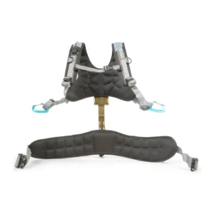 ORCA OR-445 Sound Bag Harness with Spinal Support System: the vest, spinal support, and waist belt.