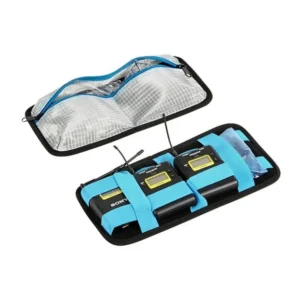 ORCA OR-655 Hard Shell Thermoformed Accessory Case: opened, holding two receivers.