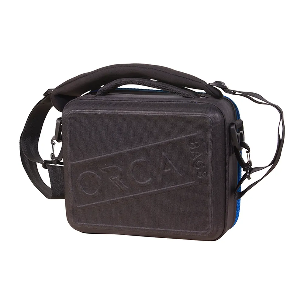 ORCA OR-67 Hard Shell Accessories Bag (Small): the case from the side.